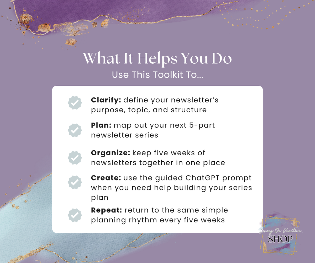 Sustainable Newsletter Planning Toolkit