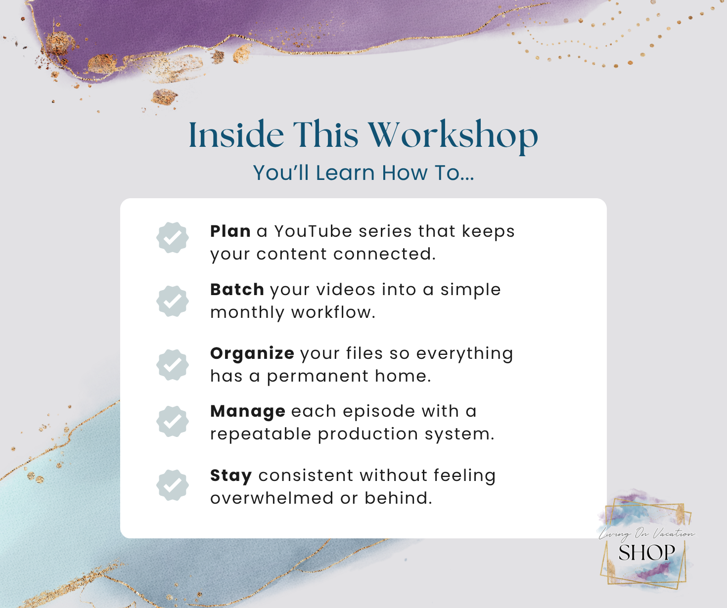 The Sustainable YouTube Workflow