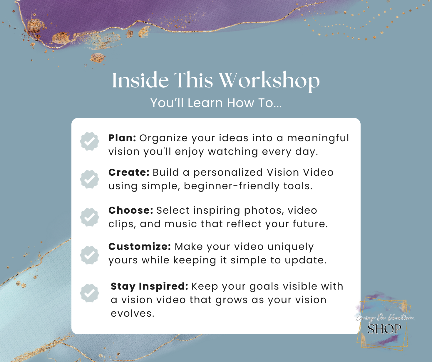 Vision Video Workshop