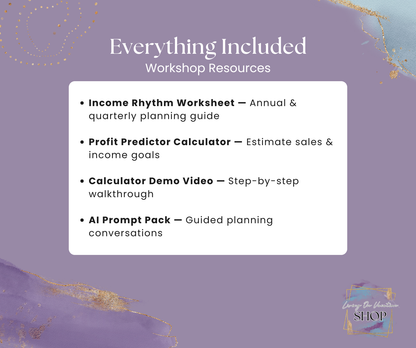 The Income Rhythm Planning System