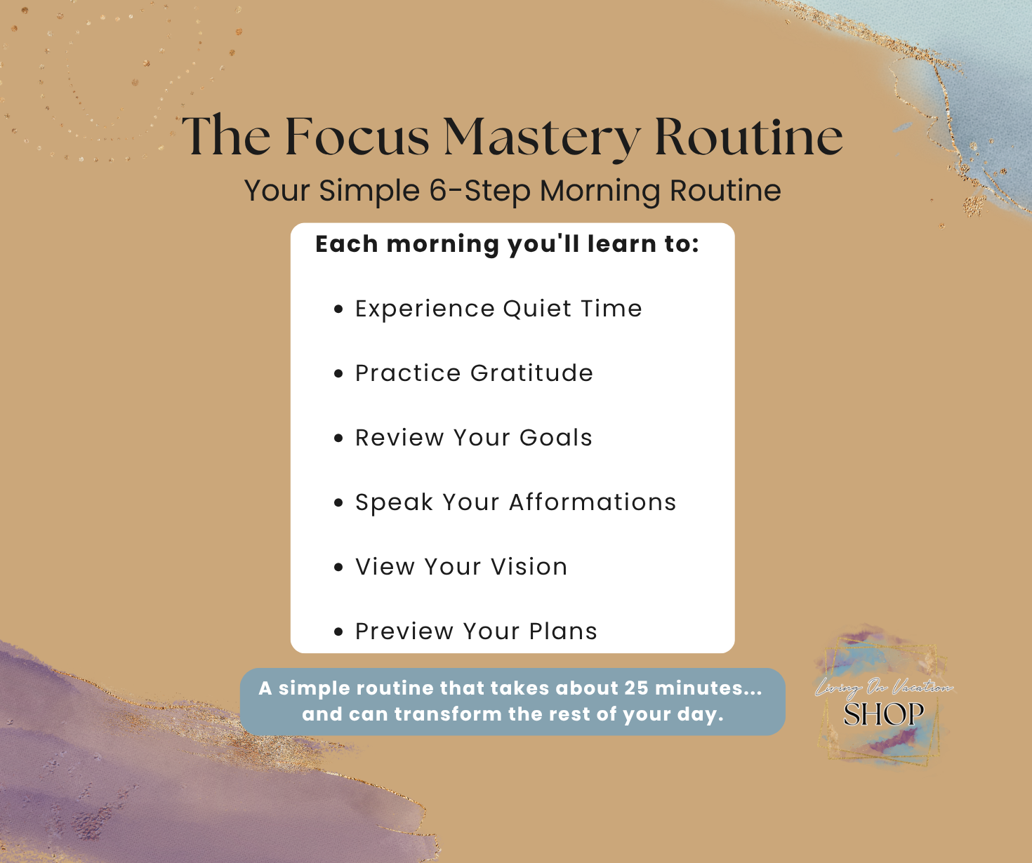 Focus Mastery Workshop