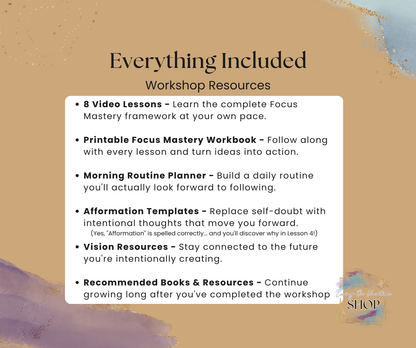 Focus Mastery Workshop