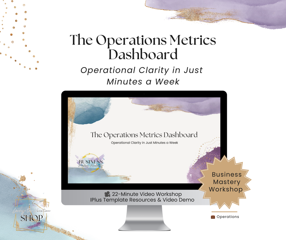 Operations Metrics Dashboard